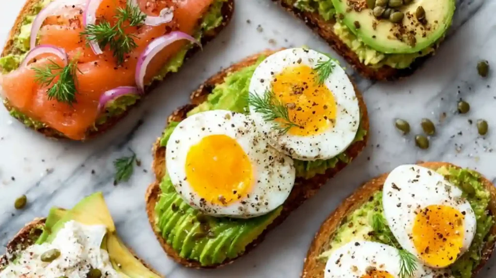 Avocado Toast 4 Ways: Healthy, High Protein, and Absolutely Satisfying