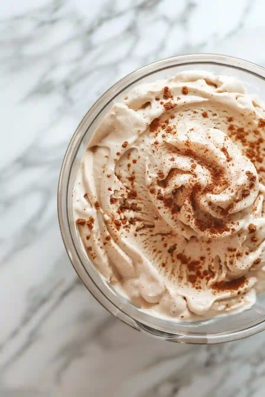 Banana nice cream blended with strawberries cocoa and vanilla flavor variations