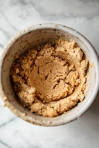 Gluten-Free Almond Flour Cookies That Are Crispy, Buttery, and Absolutely Irresistible 9 Mixing Chunky Chocolate Chip Cookie Dough