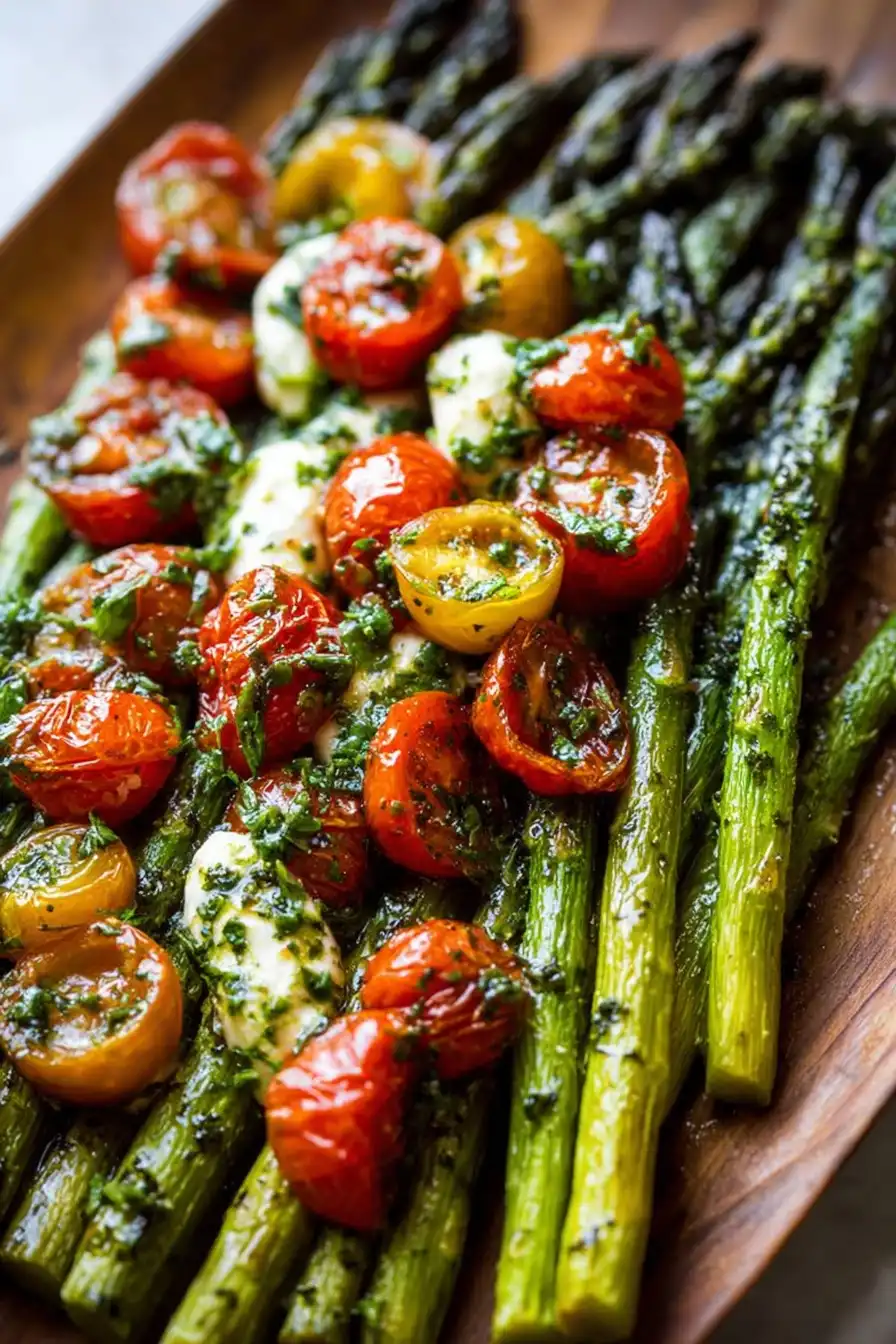 Caprese Roasted Asparagus: The High-Protein Twist You’ll Crave This Season