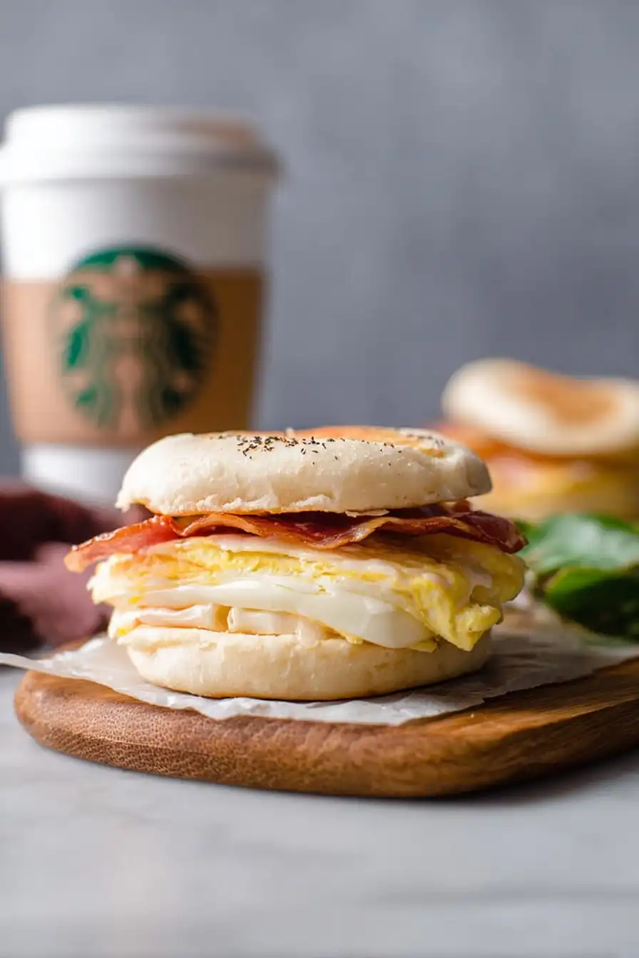 Easy Copycat Starbucks Egg White Breakfast Sandwich Copycat Starbucks Egg White Breakfast Sandwich (High-Protein & Meal Prep Ready)
