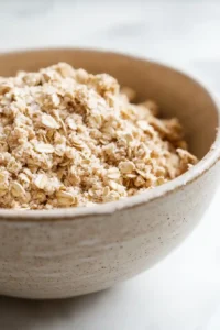 Easy Apple Pie Bars with Buttery Oat Streusel 6 Preparing the Buttery Oat Streusel Topping